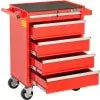 Global Industrial™ 26-3/8" x 18-1/8" x 37-13/16" 5 Drawer Red Roller Tool Cabinet