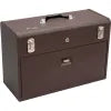 Kennedy® 520B Signature Series 20-1/8"W X 8-1/2"D X 13-5/8"H 7 Drawer Brown Machinists Chest