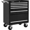 Kennedy® K2000 5 Drawer Roller Cabinet, 29"W x 20"D x 34-15/16"H, Black
