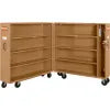 Knaack 100 Jobmaster® Rolling Cabinet, 60.9 Cu. Ft., Steel, Tan