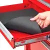 Global Industrial™ 42-3/8" x 18" x 60-7/8" 21 Drawer Red Roller Tool Cabinet & Chest Combo