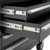 Sunex Tools 8057BK 34-1/2"W X 20"D X 39-1/2"H 6 Drawer Black Tool Cabinet W/ Clamshell Lid