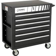 Sunex Tools 8057 6 Drawer Tool Cabinet W/ Clamshell Lid